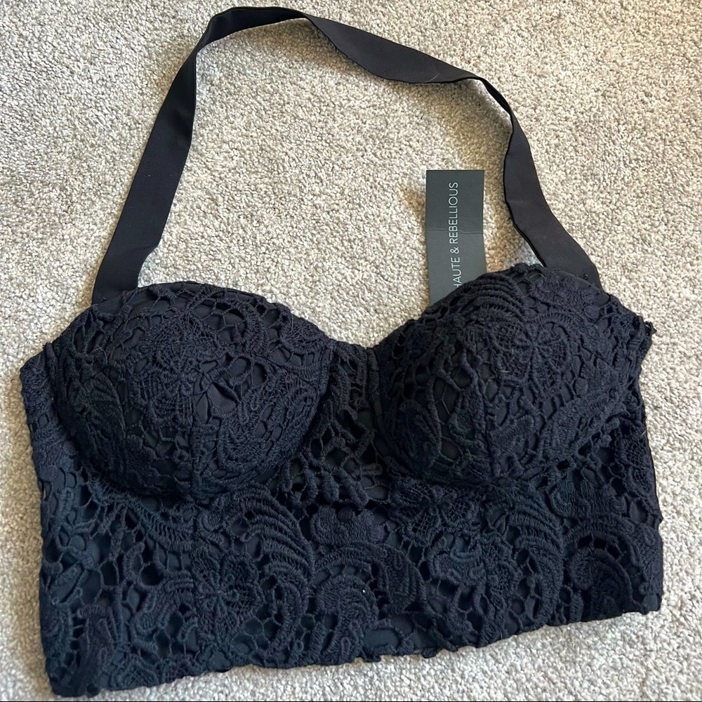Crochet bralet top